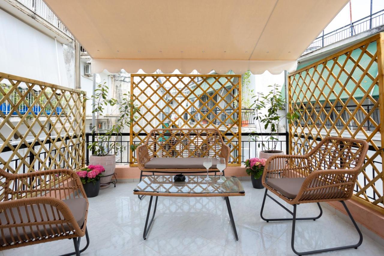 Aurora Apartment In Corfu Center Dış mekan fotoğraf